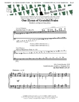 Our Hymn of Grateful Praise Handbell sheet music cover